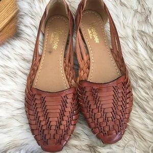 Vegan Hurrache Sandals, Brand New